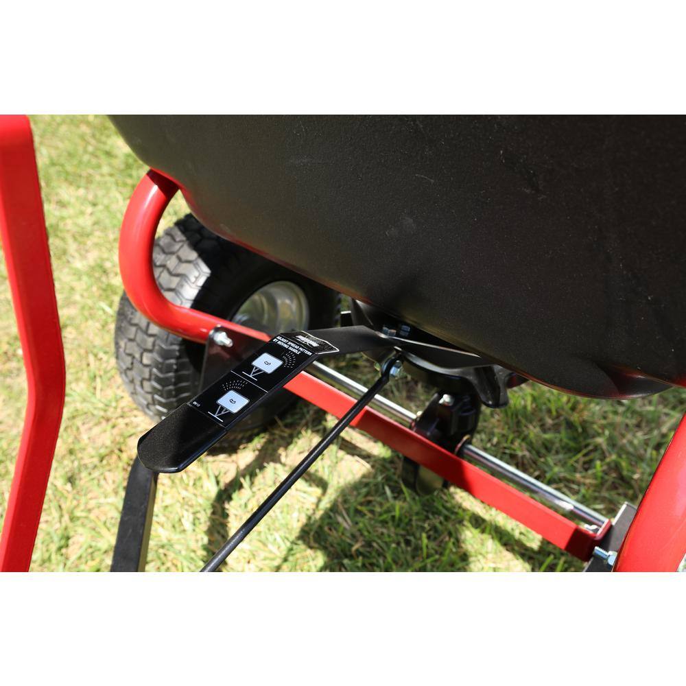 Precision TBS7019 200 lbs. Tow Behind Broadcast Spreader with Direct Rod Control