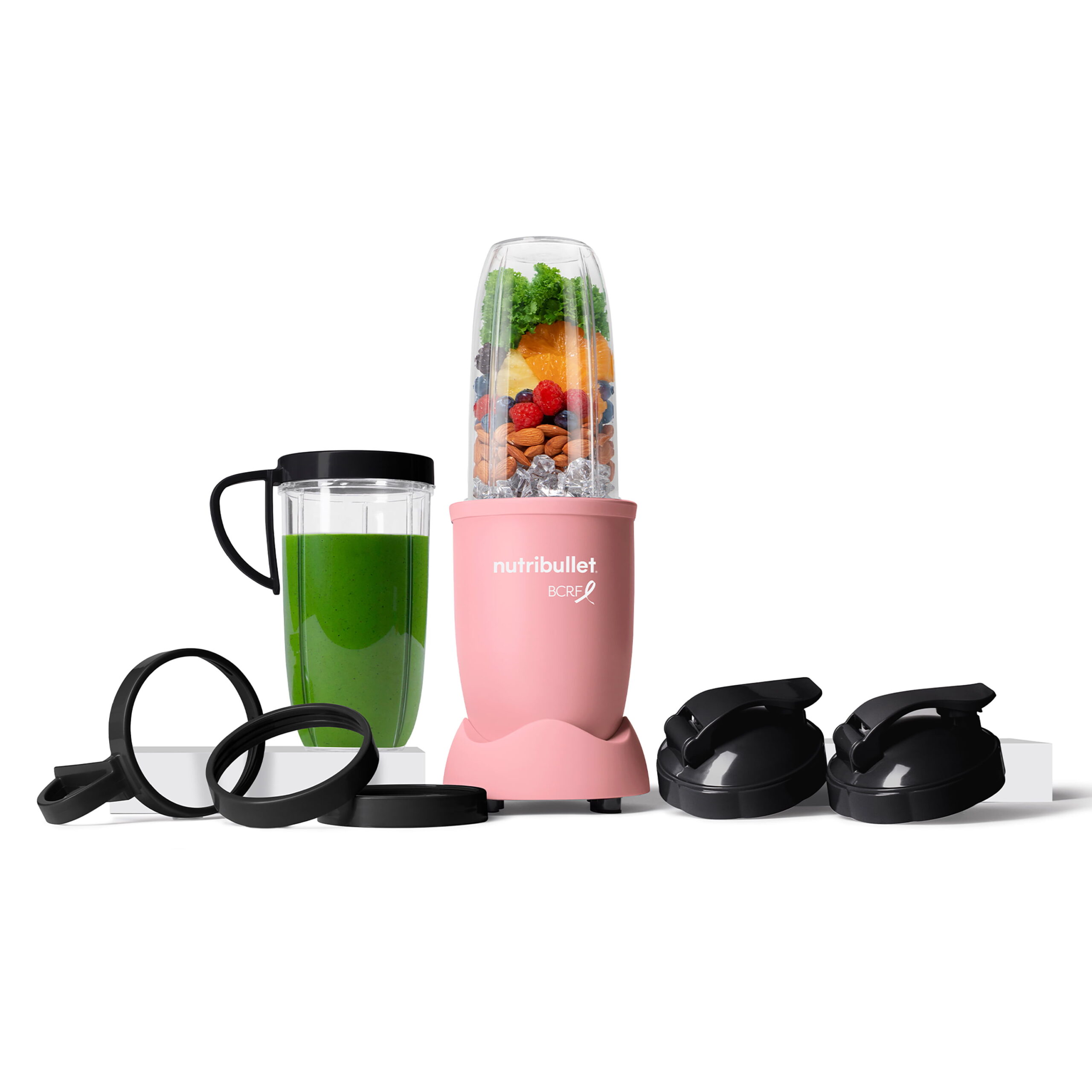 Nutribullet PRO BCRF Exclusive. 12pc. Matte Soft Pink