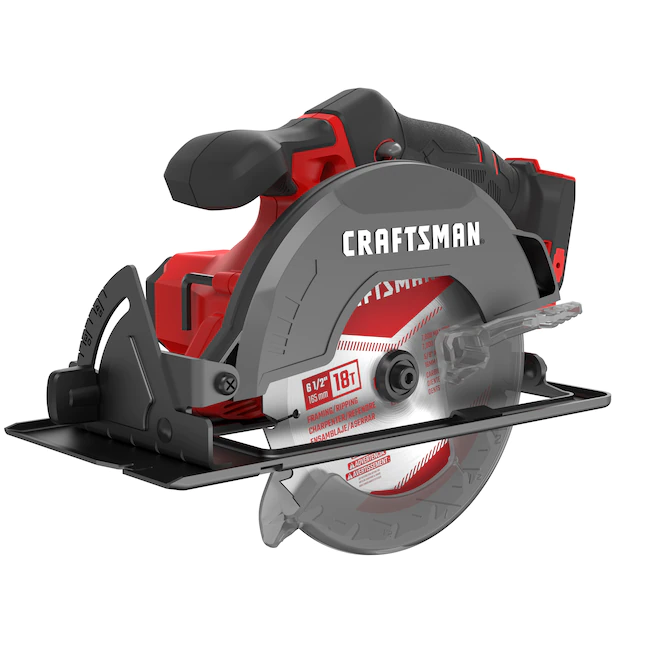 CRAFTSMAN Circular Saw CMCS500B V20 20-Volt Max 6-1/2-in Cordless Compact