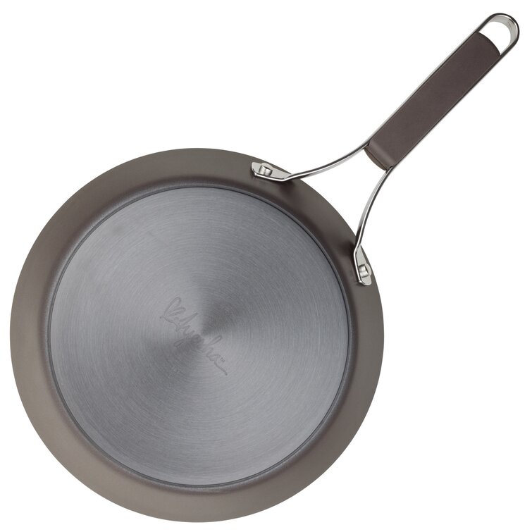 Ayesha Curry Professional Hard Anodized Collection Nonstick Cookware Set. 10-Piece. Charcoal