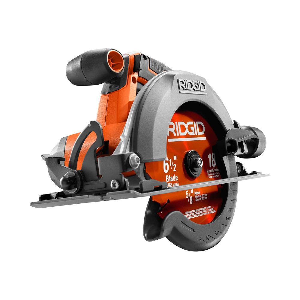 RIDGID R8655B 18V Cordless 6 1/2 in. Circular Saw (Tool Only)