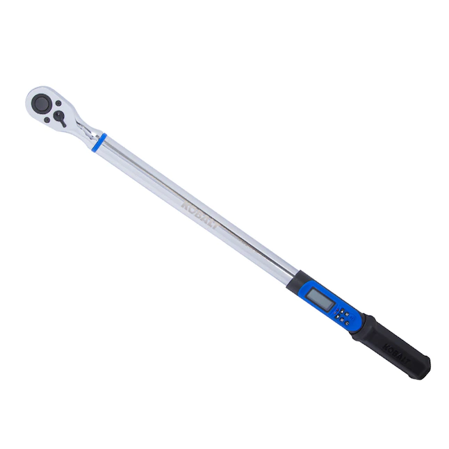 Kobalt 1/2-in Drive Digital Torque Wrench (12.5-ft lb to 250-ft lb)