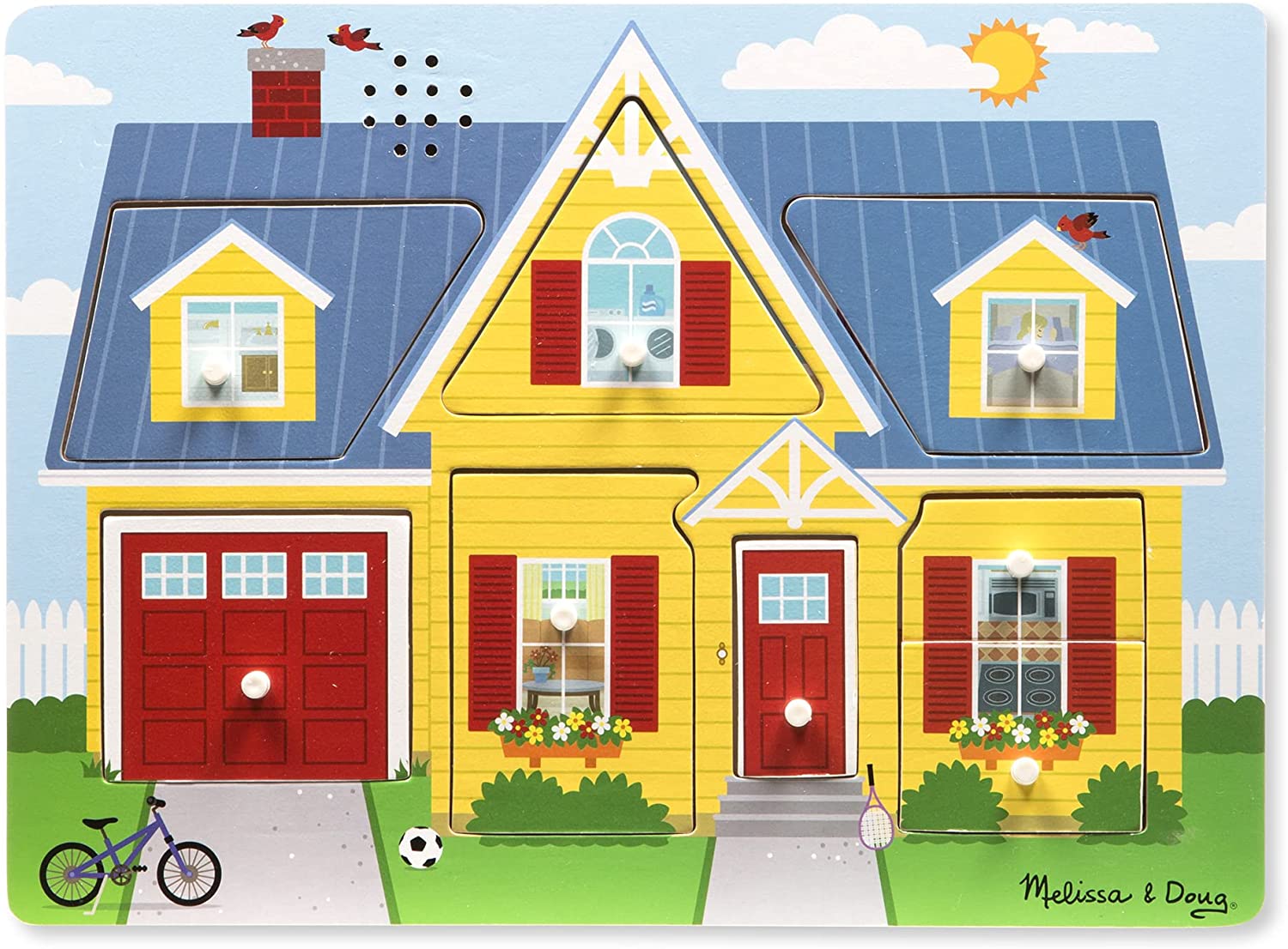 Melissa & Doug Around the House Sound Puzzle