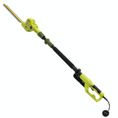 Sun Joe Electric Telescoping Pole Hedge Trimmer. Multi-Angle Head. 21-inch. 4-Amp