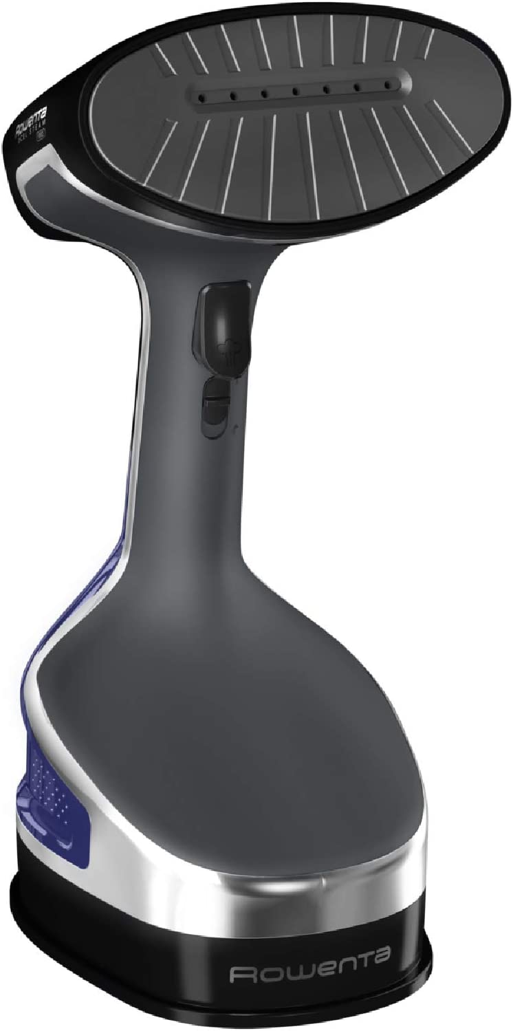 Rowenta DR8220U0 X-Cel Handheld Steamer: For Clothes. Furniture. Pet Beds. Toys. Medium. Black And Blue