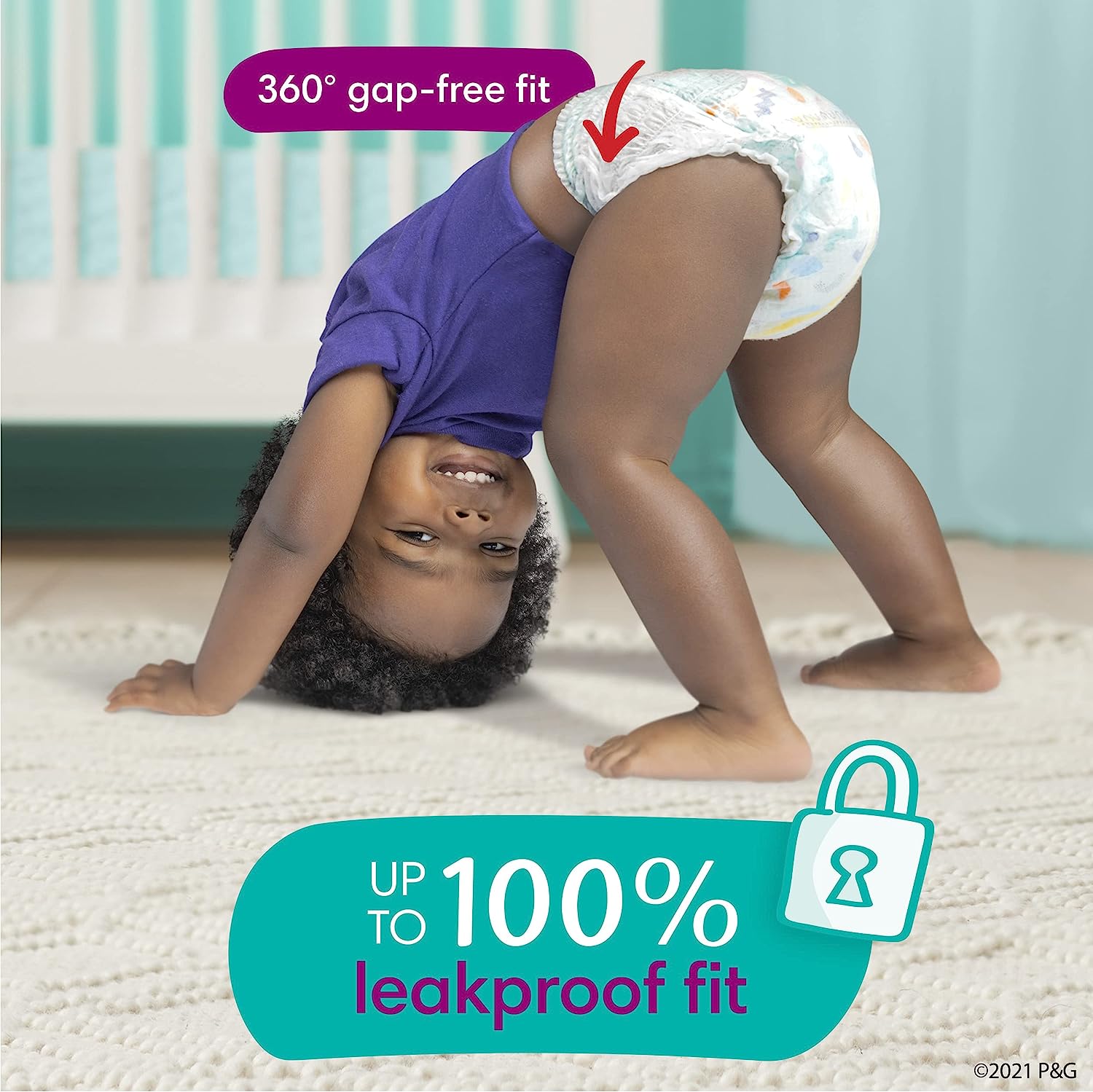 Pampers Cruisers 360 Diapers Size 4 116 Count