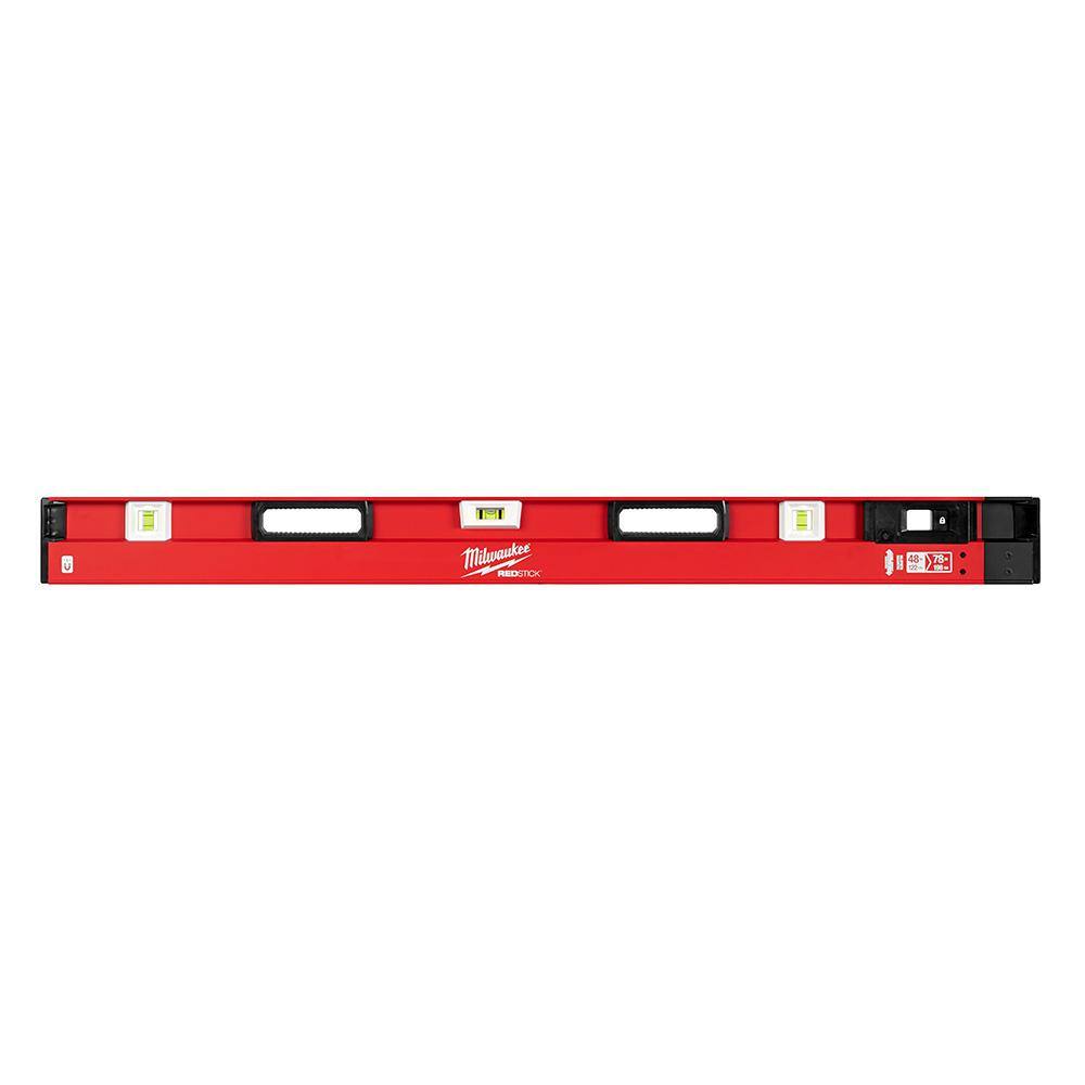 Milwaukee MLXPM78 48 in. to 78 in. REDSTICK Expandable Magnetic Box Level