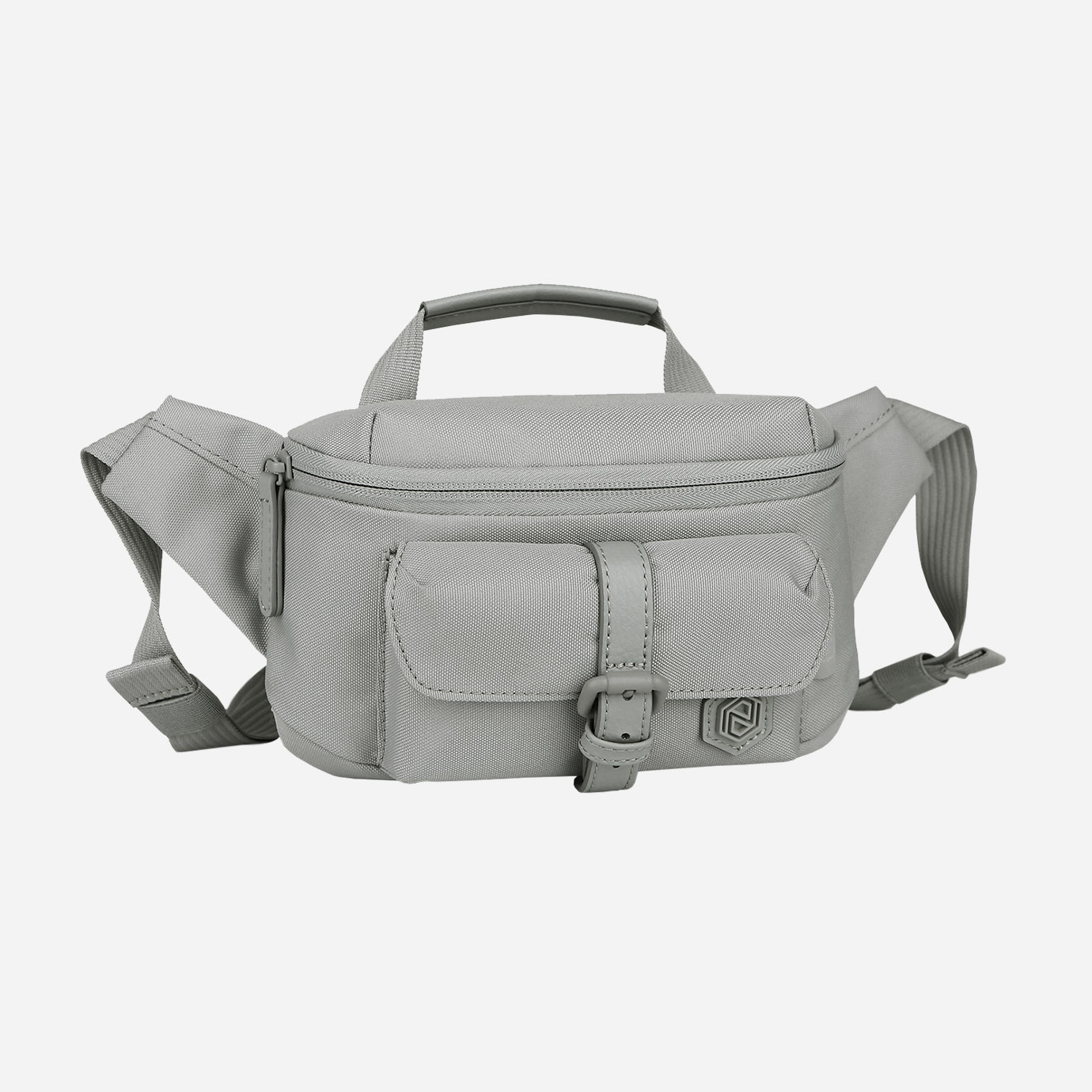 Eclat Re:Life Sling Bag. Cross Body Bags. Gray