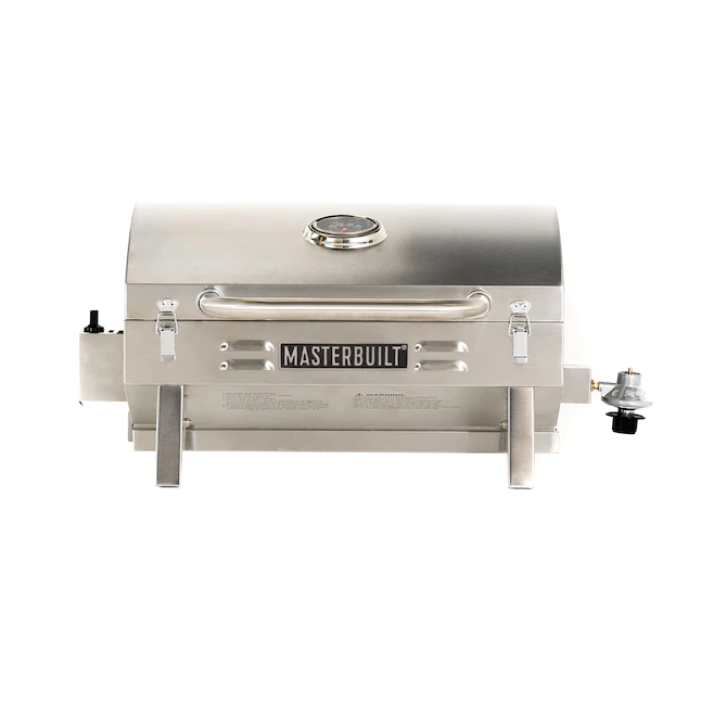 Masterbuilt MB20030819 Portable Propane Grill. Stainless Steel