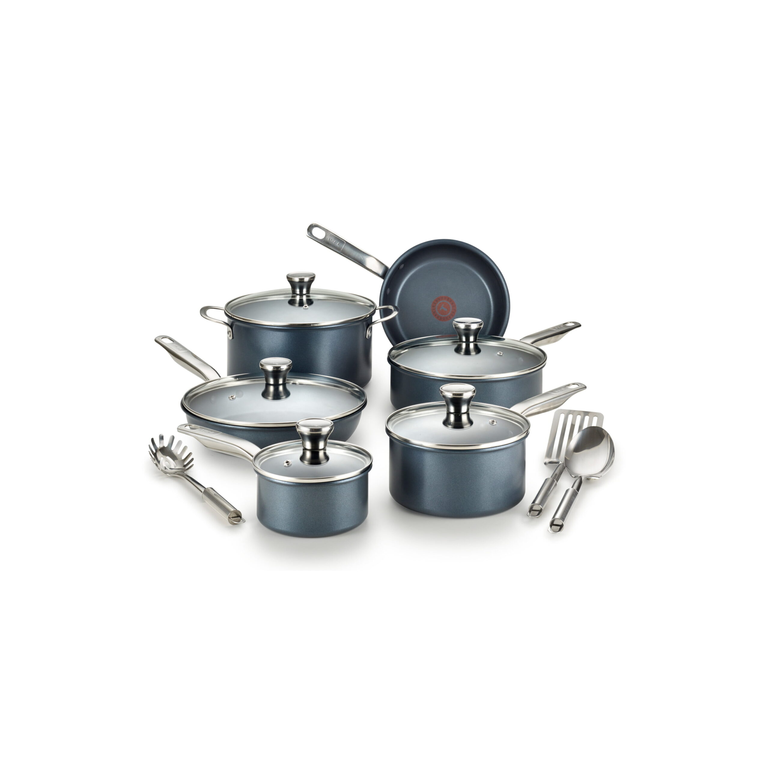 T-fal Platinum Nonstick 14-piece Cookware Set. Endurance Collection