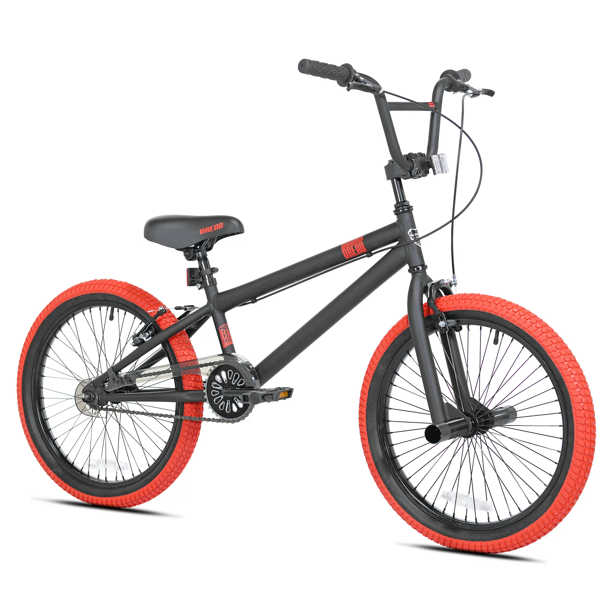 Kent Bicycles 20″ Dread Boy-s BMX Bike. Black/Red