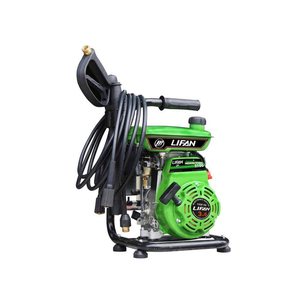 LIFAN LFQ2130-CA 2.100 psi 2.0 GPM AR Axial Cam Pump Recoil Start Gas Pressure Washer with CARB Compliant