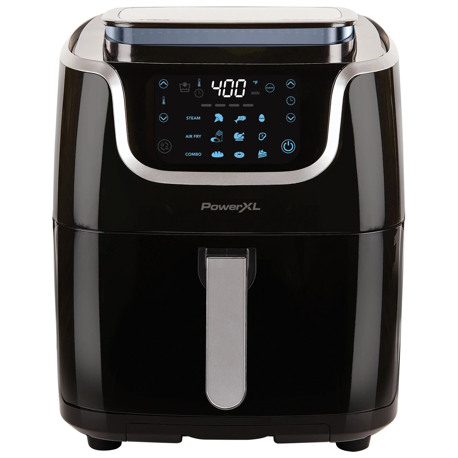 PowerXL Air Fryer Steamer 7 QT 10-in-1 XL Vegetable Steamer