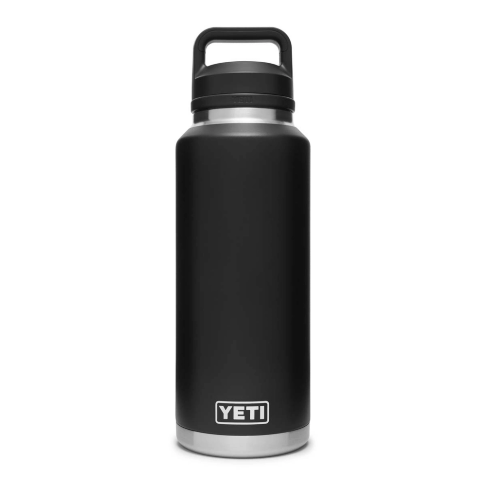 YETI Rambler 46oz Bottle with Chug Cap. Black