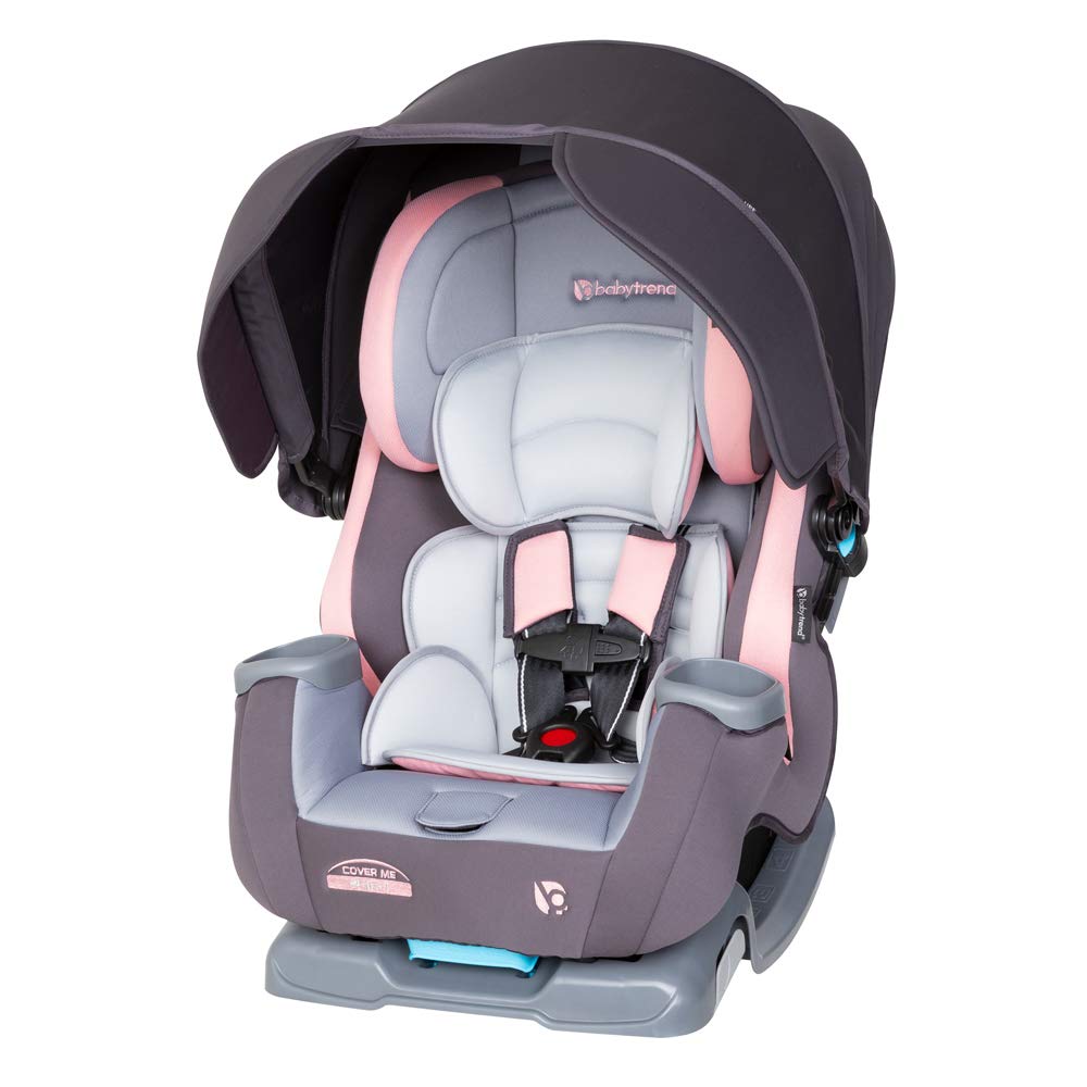 Baby Trend Cover Me 4 in 1 Convertible Car Seat. Quartz Pink