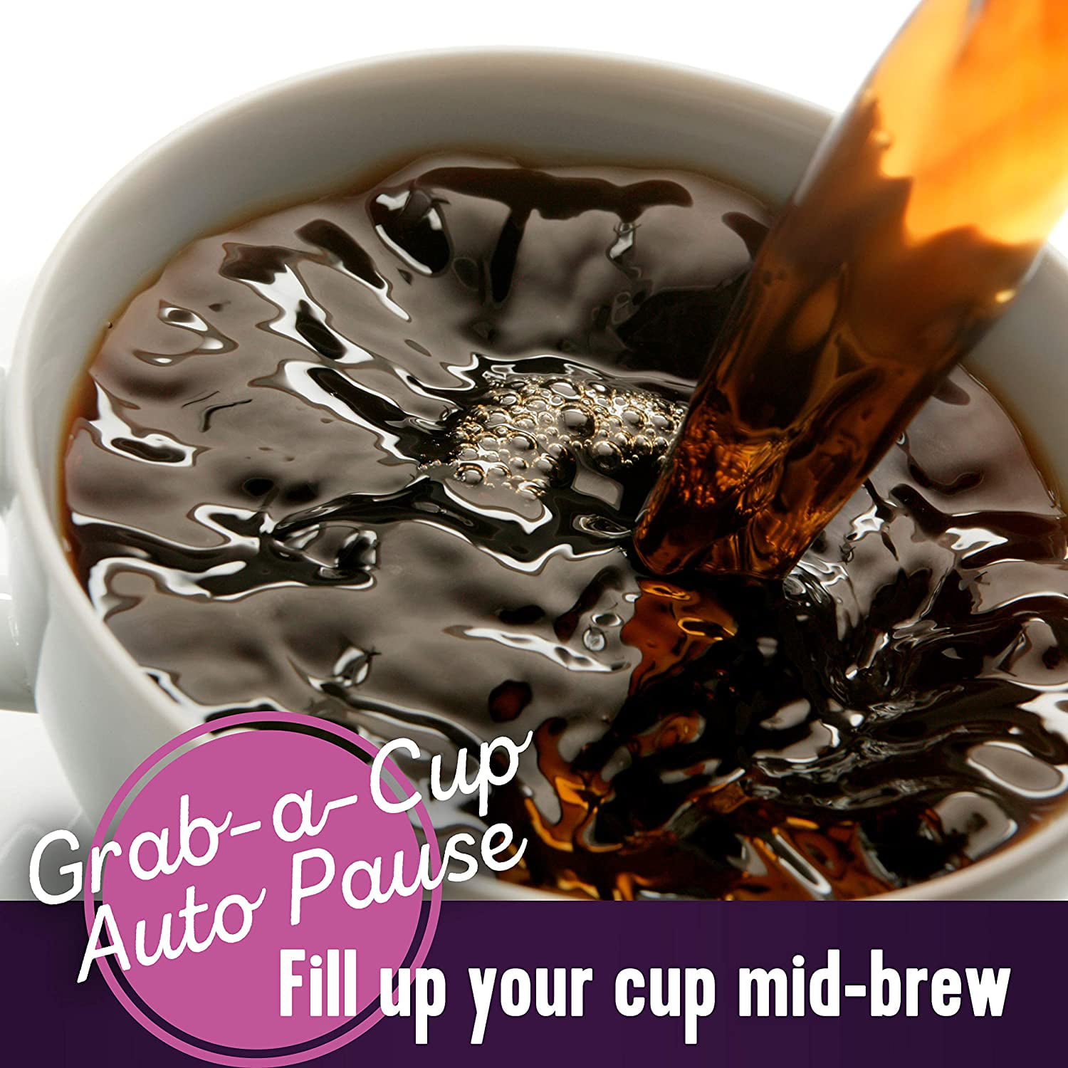 Mr. Coffee 12-Cup Coffee Maker. Black