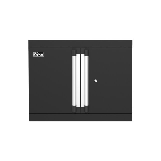 ClosetMaid 1084400 Progarage Steel Wall-mounted Garage Cabinet in Black (26.8-in W x 21-in H x 11.8-in D)