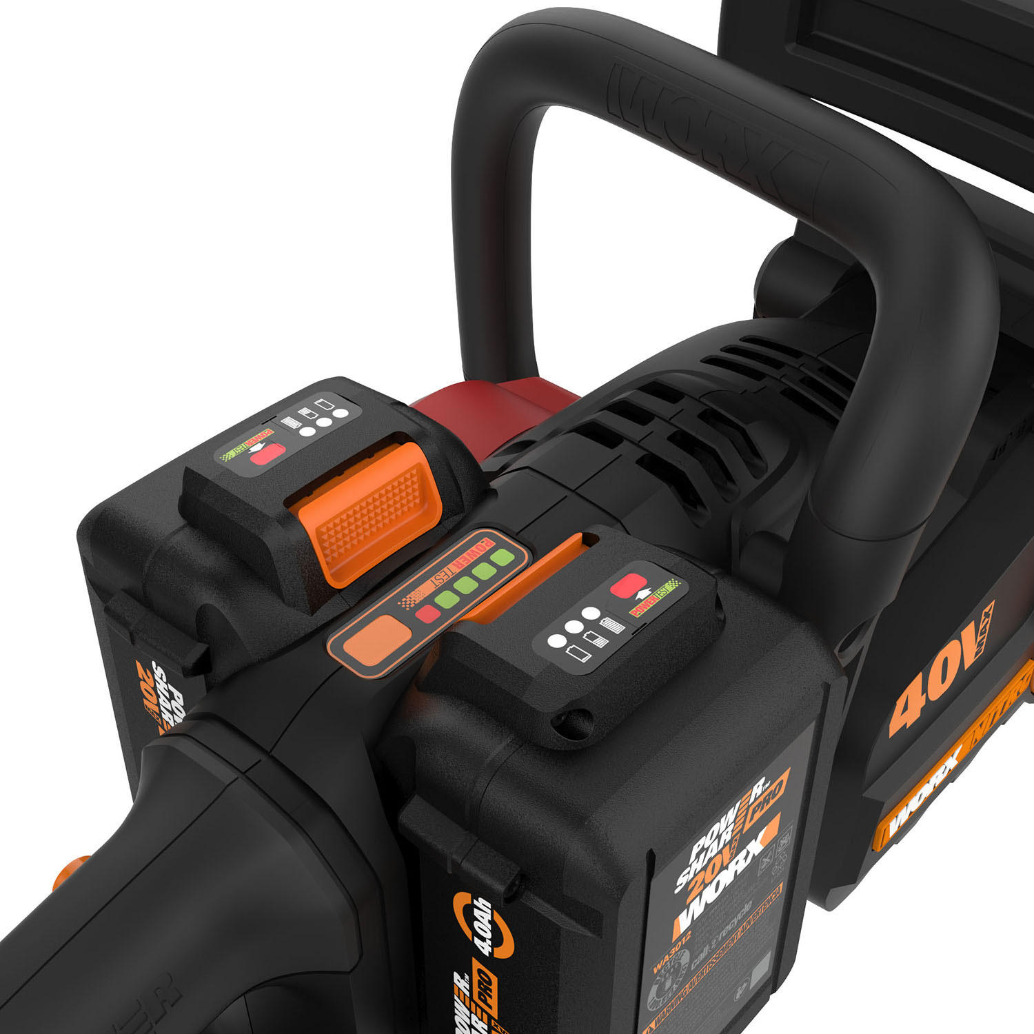 Worx Nitro 40V Power Share Pro 16″ Cordless Chainsaw with Brushless Motor - WG385