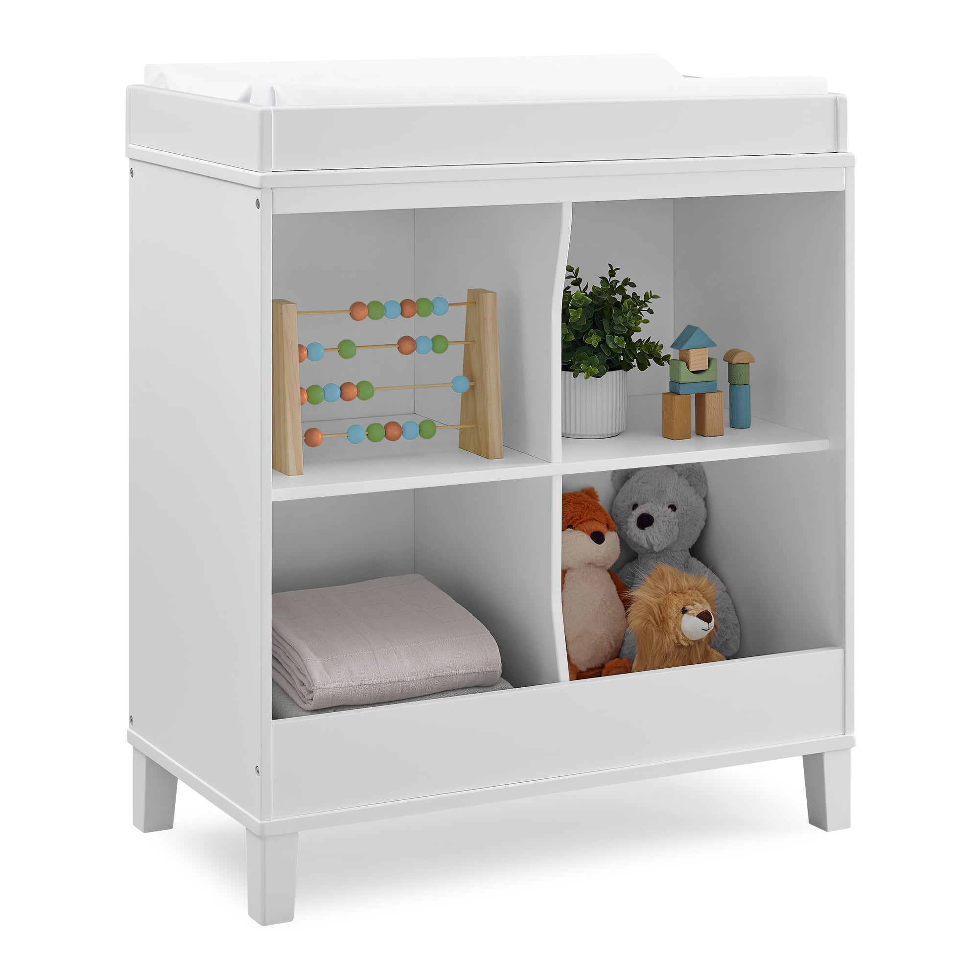 Delta Children Huck Convertible Changing Table. Bianca White