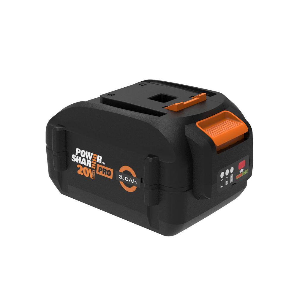 Worx WA3678 Power Share PRO 20-Volt Max 8Ah Battery