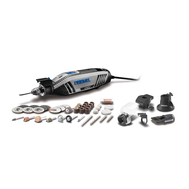 Dremel  4300 47-Piece Variable Speed Corded 1.8-Amp Multipurpose Rotary Tool with Hard Case