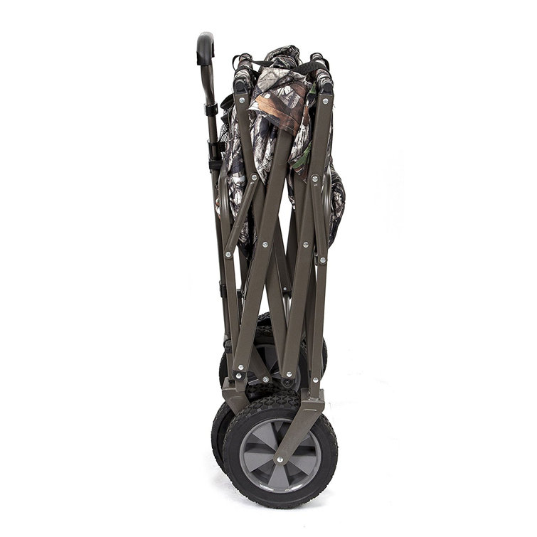 Mac Sports Folding Outdoor Garden Utility Wagon Cart. Camouflage (2 Pack)