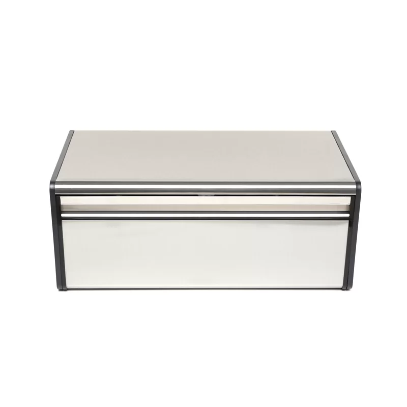 Brabantia 299186 Fall Front Matte Steel Bread Box