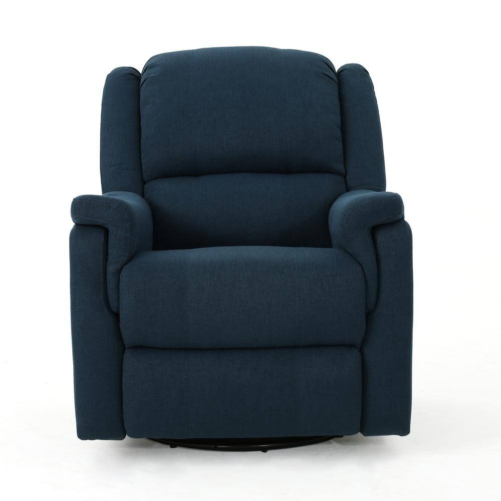 Unbranded  Jennette Navy Blue Tufted Recliner