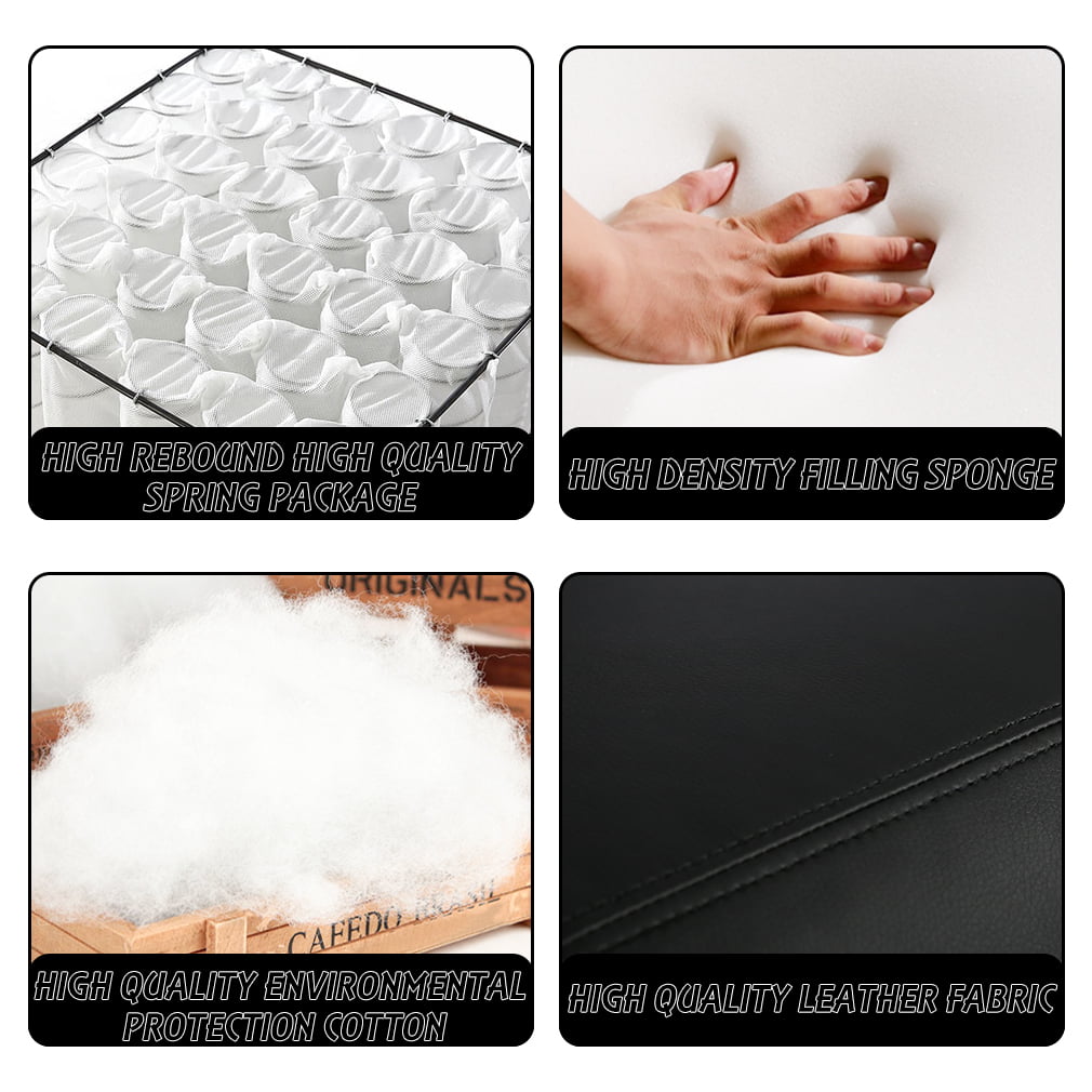 BestMassage Faux Leather Recliner. Black