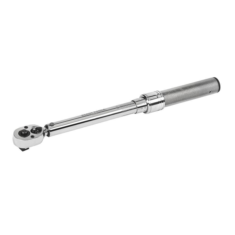 Klein Tools 57005 3/8 in. Torque Wrench with Square-Drive Ratchet Head