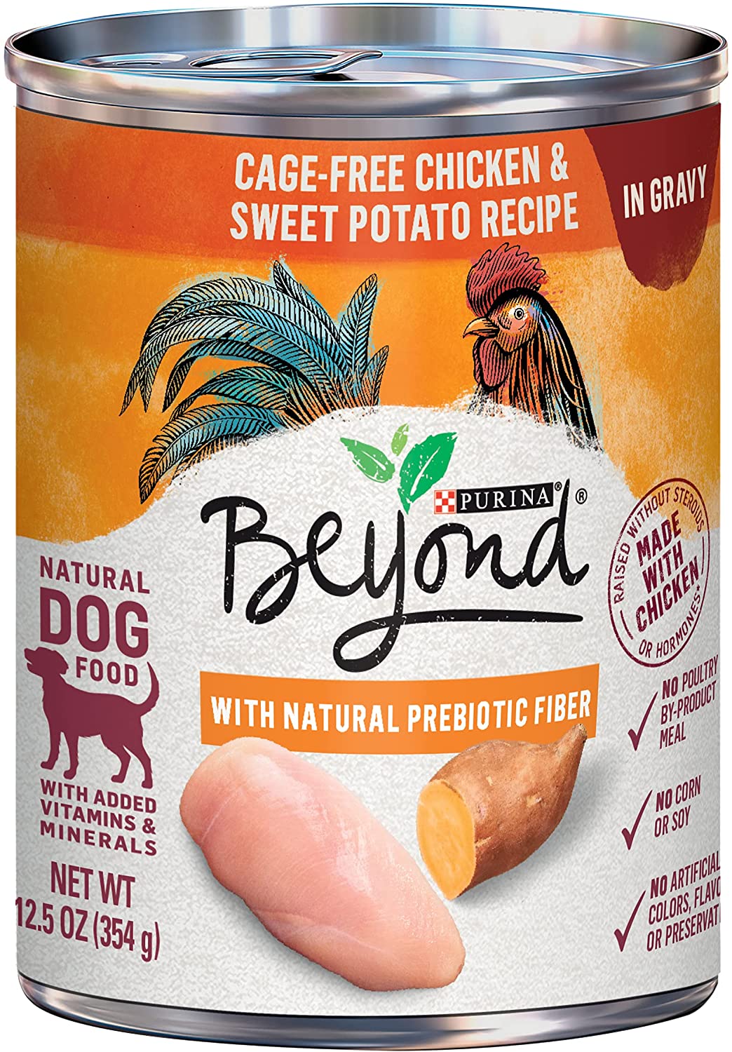Purina Beyond Grain Free. Natural. Adult in Gravy Wet Dog Food. Chicken & Sweet Potato