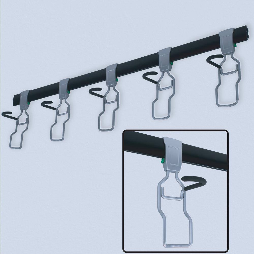 SafeRacks WT-DLXBS-48 Wall Mounted Bike Storage Rail