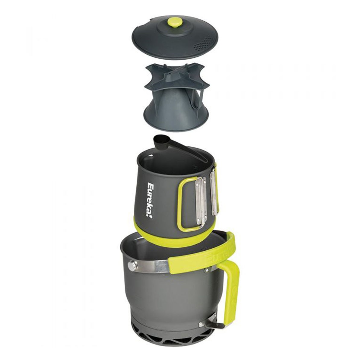 Eureka! 2572191 Camp Café Coffee Maker Set. Kettle. or Carafe