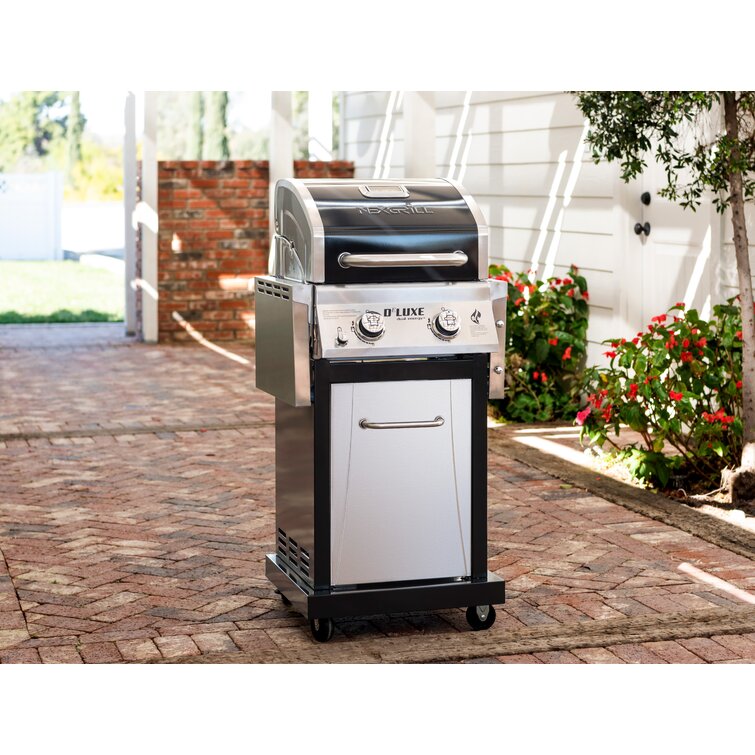 Nexgrill 2 - Burner Liquid Propane 28000 BTU Gas Grill with Cabinet