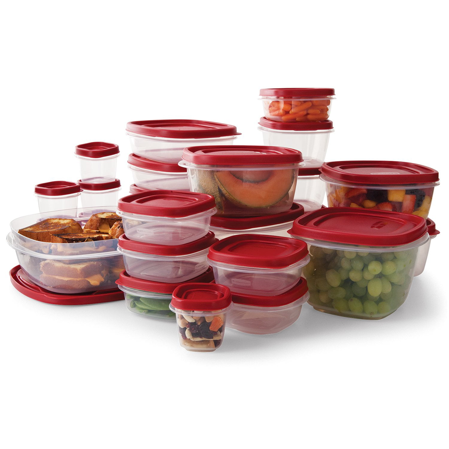 Rubbermaid 50-Piece Easy Find Lid Food Storage Set