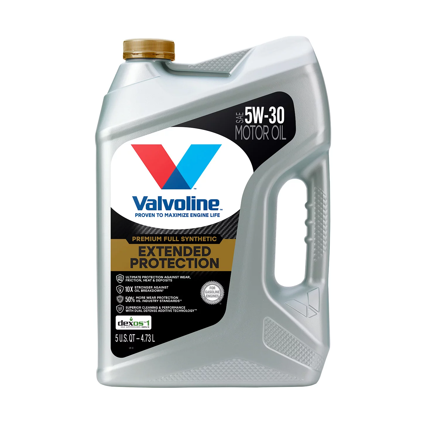Valvoline Extended Protection Premium Full Synthetic 5W-30 Motor Oil 5 QT