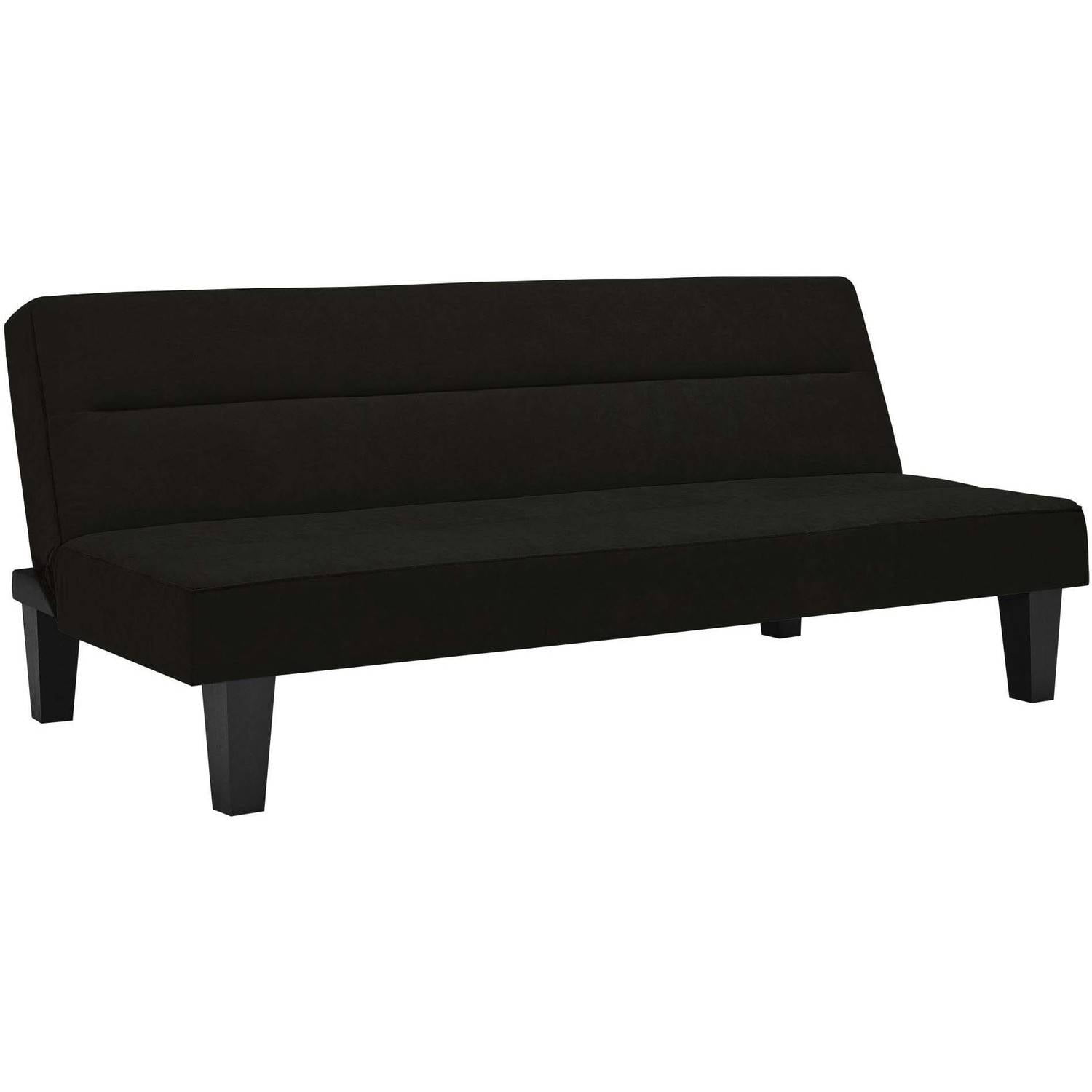 DHP Kebo Futon with Microfiber Cover. Black