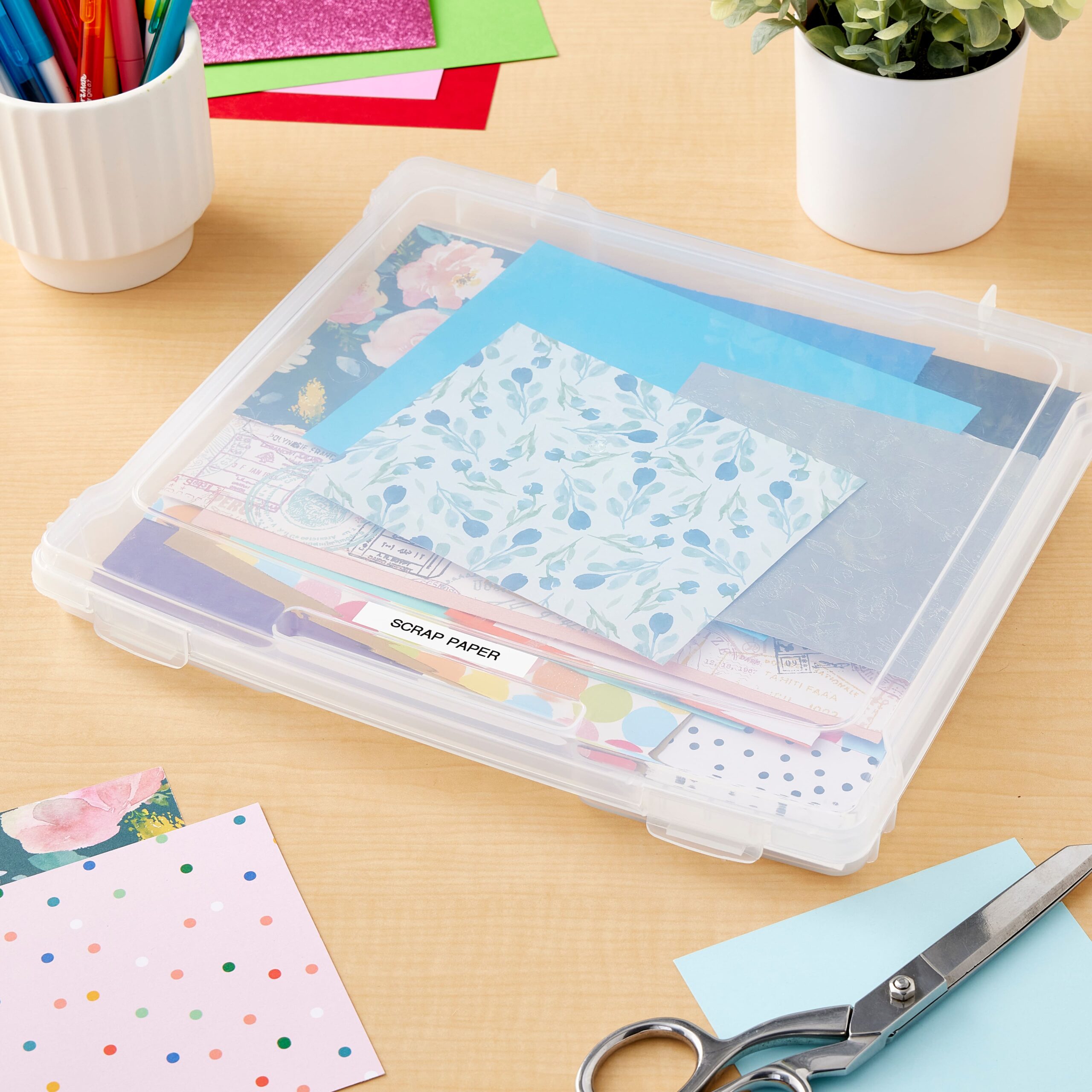Simply Tidy 10 Pack: 8.5″ x 11″ Storage Case