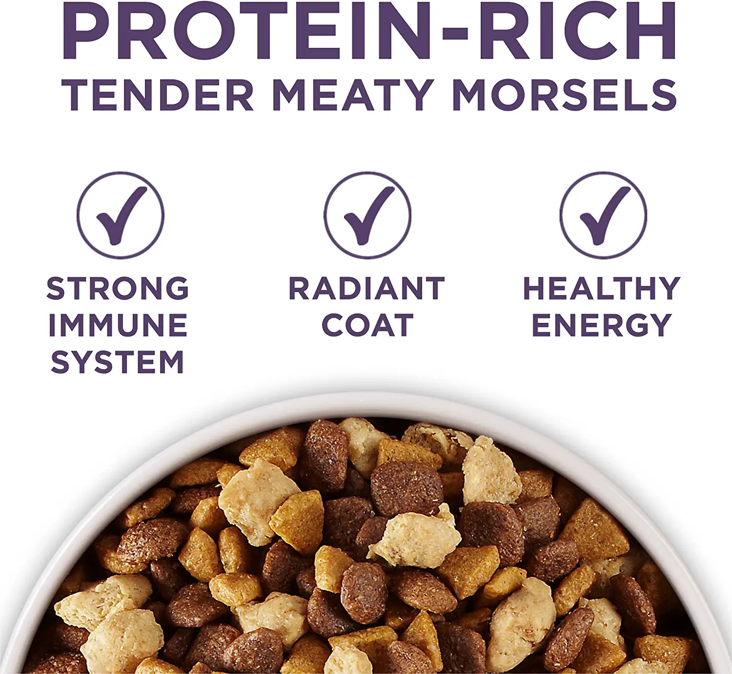 Purina ONE High Protein Senior Dry Dog Food. +Plus Vibrant Maturity Adult 7+ Formula - 16.5 lb. Bag