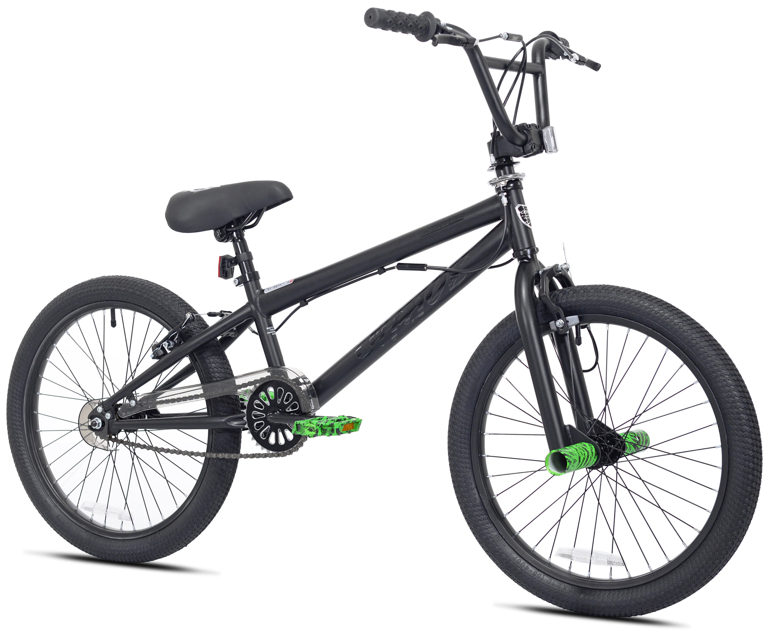 Kent 20 In. Chaos Boy-s BMX Bike. Hydro dip Matte Black