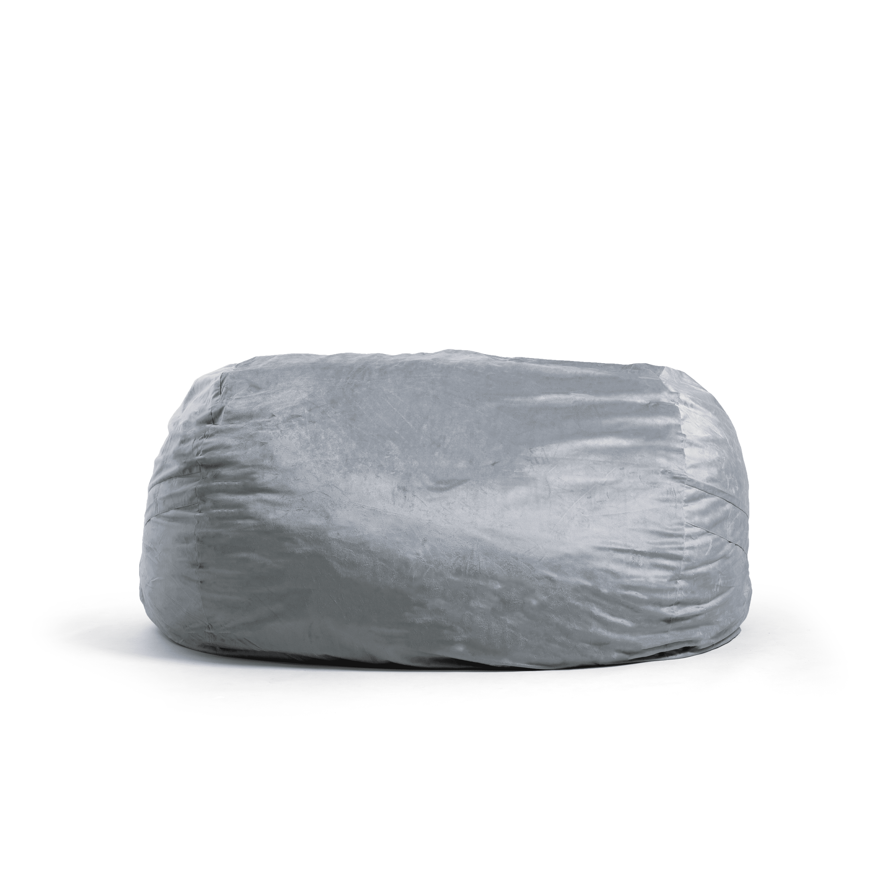 Big Joe Fuf XXL Bean Bag Chair. Plush 6ft. Gray