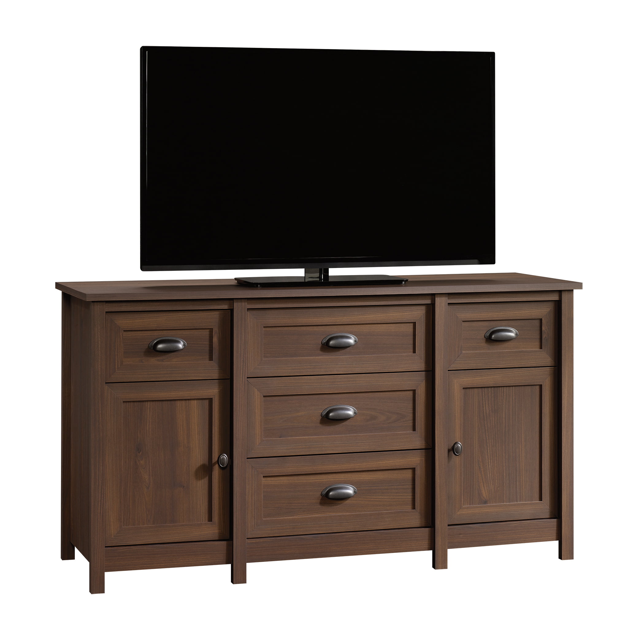 Better Homes & Gardens Lafayette TV Stand. for TVs up to 50″. English Walnut Finish