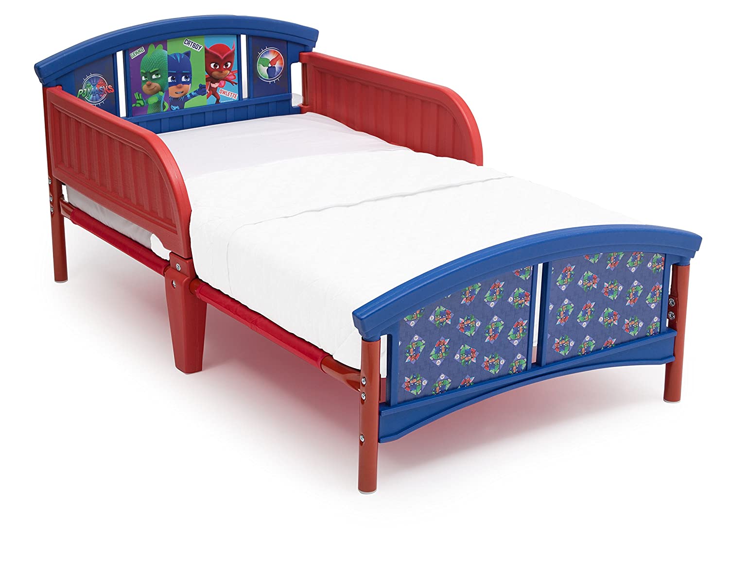 Delta Children Plastic Toddler Bed. PJ Masks