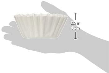 Melitta 600 Coffee Filters. Basket. Pack of 600. 8-12 Cups. White