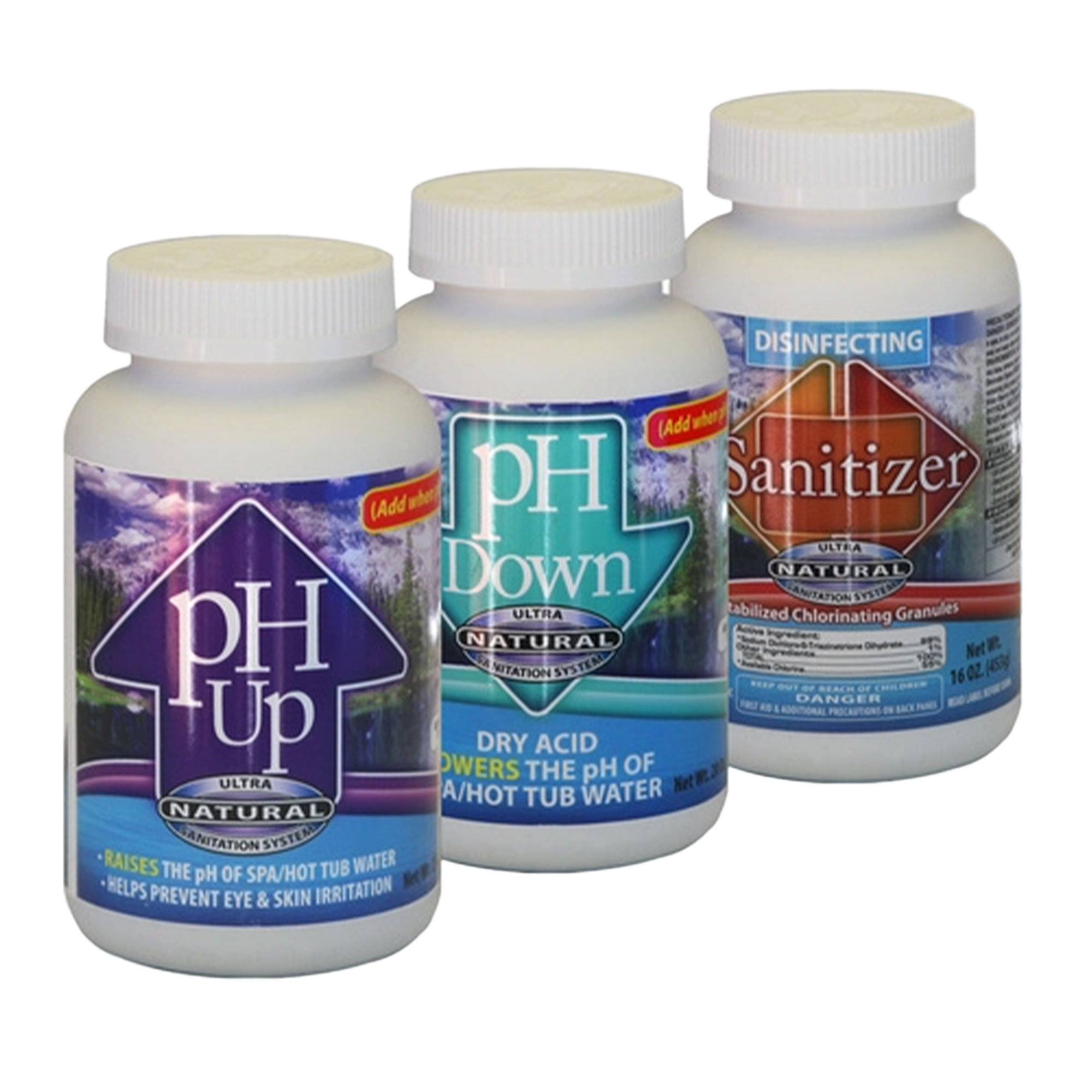 Waters Choice All Natural Hot Tub Spa Water Maintenance Kit. 6 Month Supply