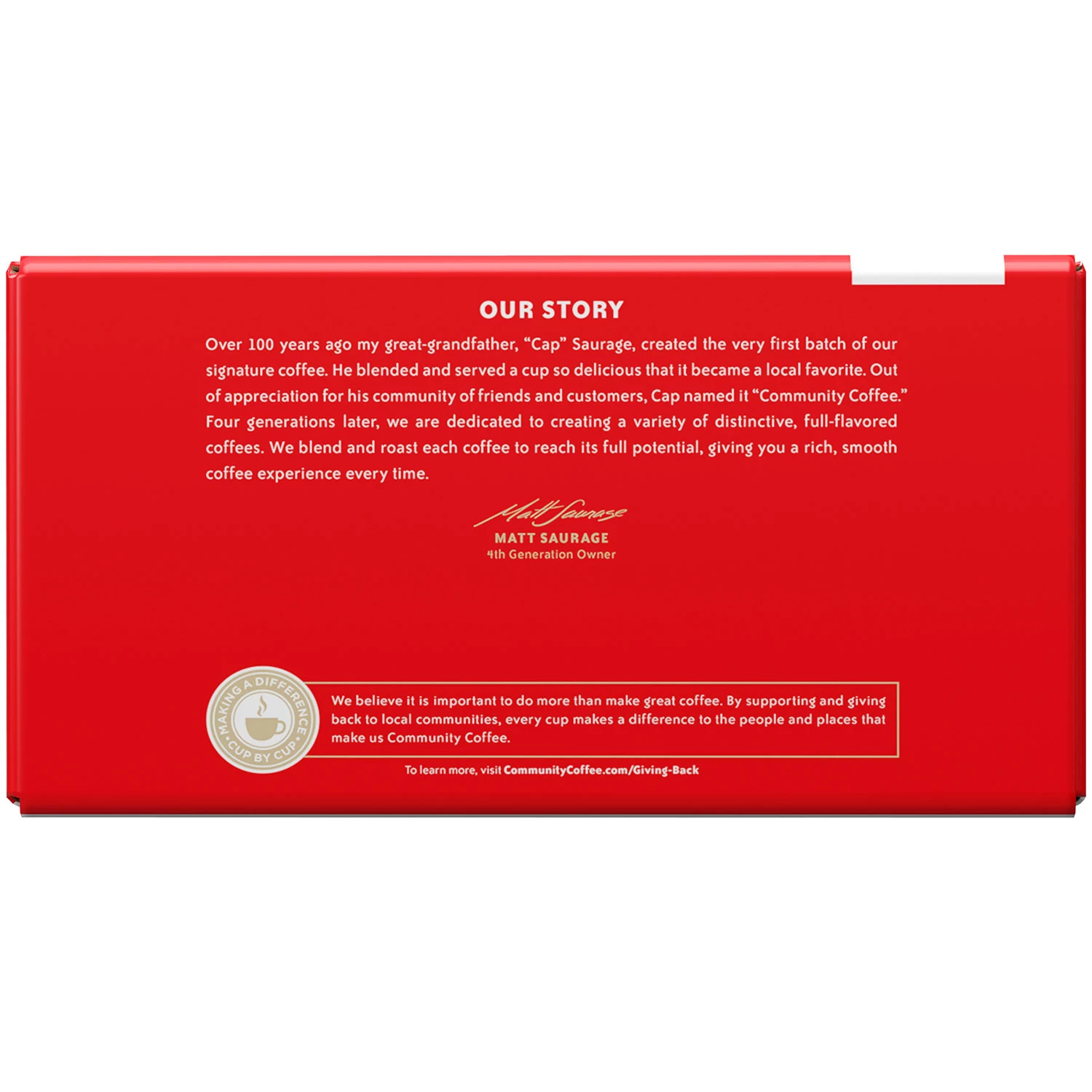 Community Coffee Café Special Medium-Dark Roast Single Serve K-Cup Compatible Coffee Pods. Box of 80 Pods