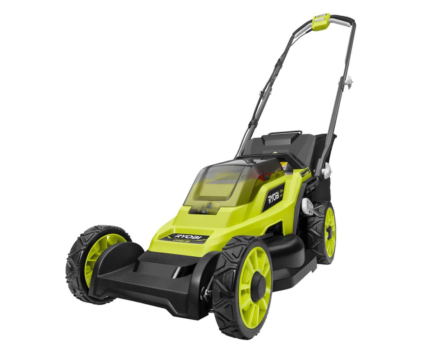 RYOBI P1108BTLVNM ONE+ 18V 13 in. Cordless Battery Walk Behind Push Lawn Mower (Tool Only)