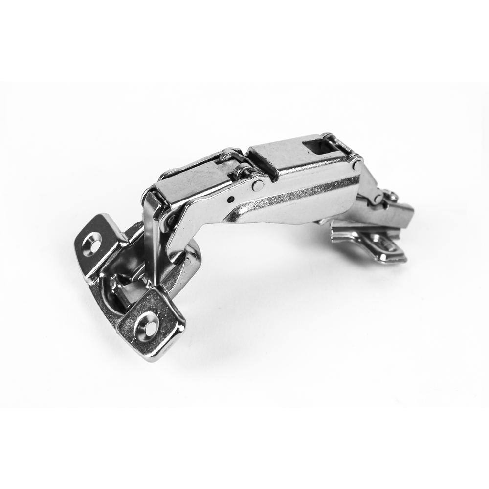 Unbranded 165-25 165-Degree 35 mm Full Overlay Frameless Cabinet Door Hinges with Installation Screws (25-Pairs)