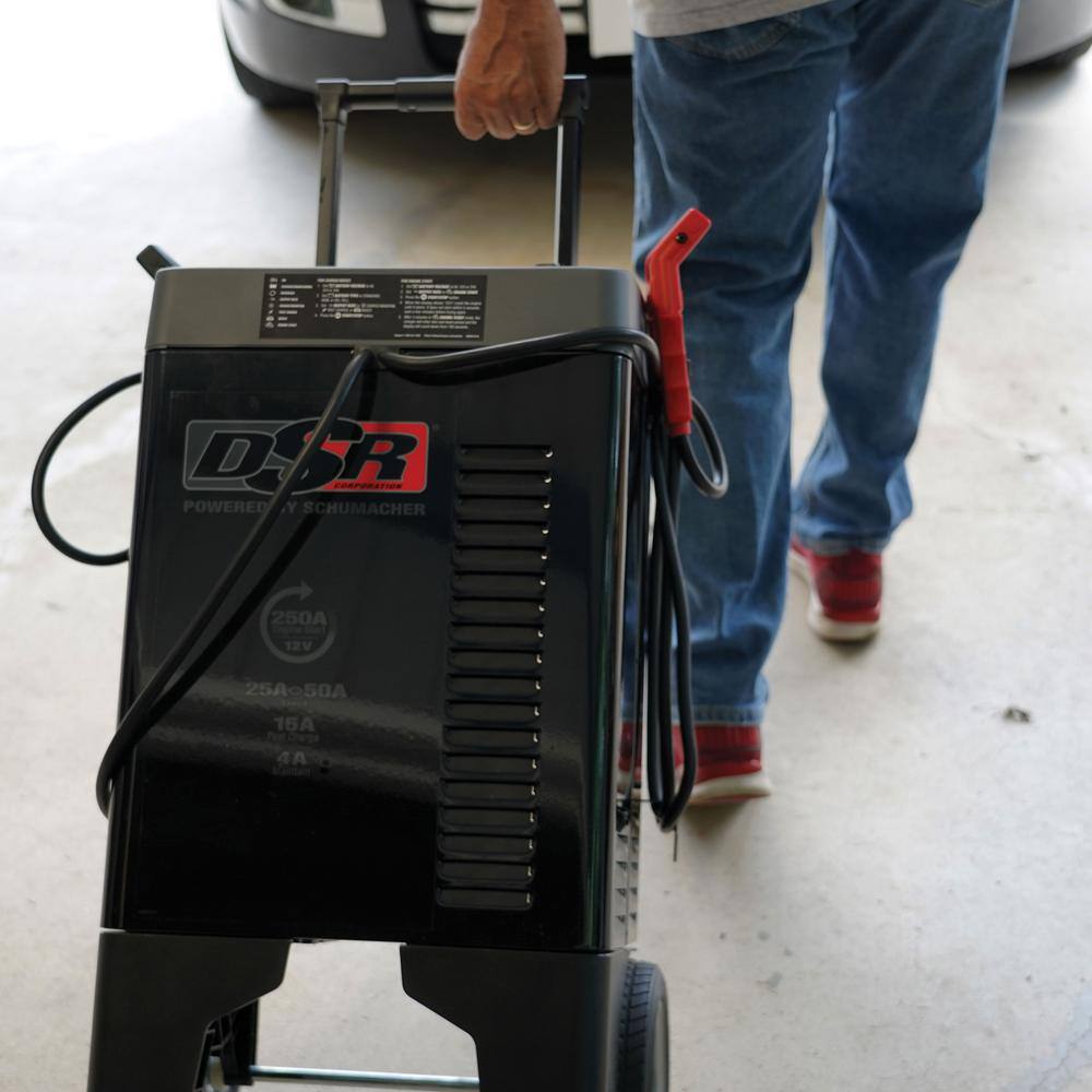 Schumacher Electric DSR121 ProSeries 250 Amp 6-Volt/12-Volt Wheel Charger