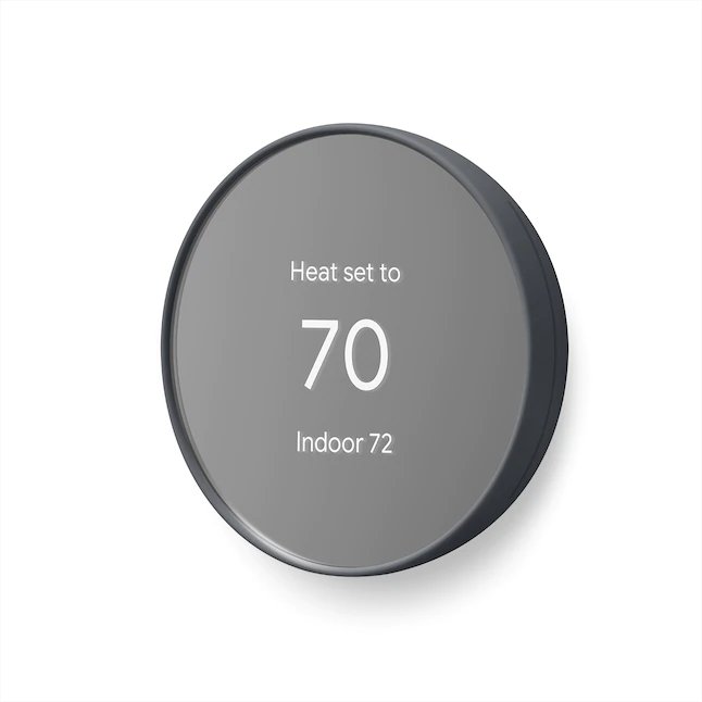 Google  Nest Smart Thermostat for Home in Charcoal